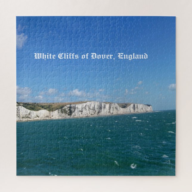 Quebra-cabeça White Cliffs of Dover, Inglaterra (Vertical)