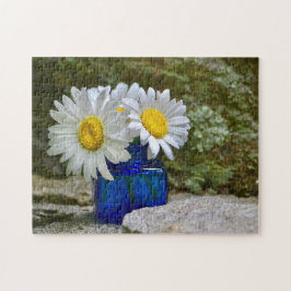 Quebra-cabeça White Daisies