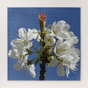 Quebra-cabeça White Primavera Bloom