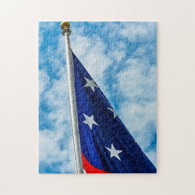 Quebra-cabeça White Stars (Vertical)