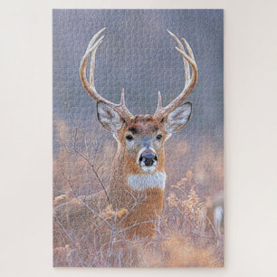 Quebra-cabeça Whitetail Buck em Painting