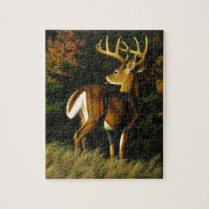 Quebra-cabeça Whitetail Deer Hunter Monster Buck