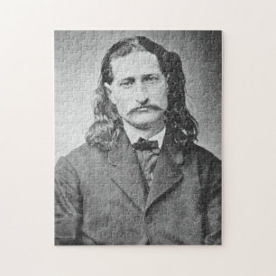 Quebra-cabeça Wild Bill Hickok Antigo Advogado Oeste Americano