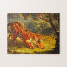 Wild Tiger e Cobra (Arte Animal)