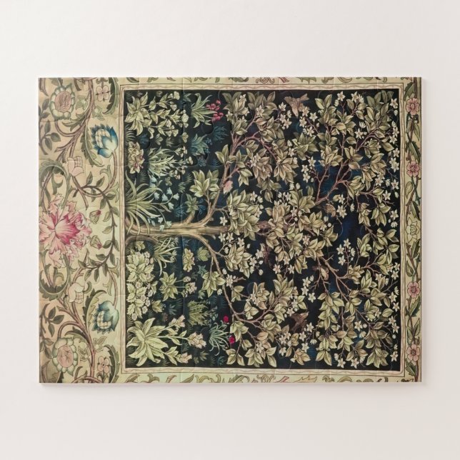 Quebra-cabeça Willam Morris belos designs e criações, Vint (Horizontal)