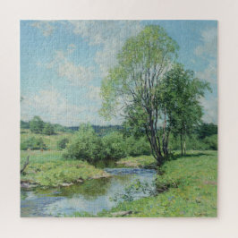 Quebra-cabeça Willard Metcalf Impressionista Americano