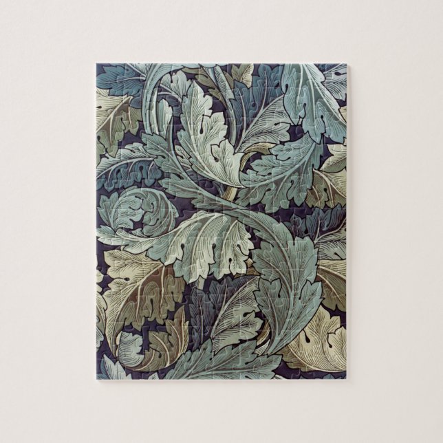 Quebra-cabeça William Morris Acanthus Wallpaper Folhas (Vertical)