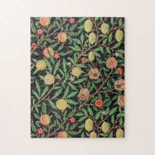 Quebra-cabeça William Morris Fruta padrão Vintage