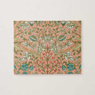 Quebra-cabeça William Morris Hyacinth Flor Rosa Art