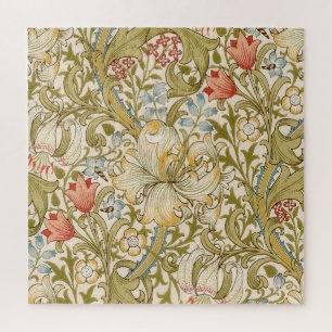 Quebra-cabeça William Morris Lily Art Nouveau
