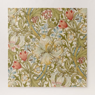 Quebra-cabeça William Morris Lily Art Nouveau