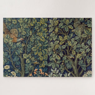Quebra-cabeça William Morris Pheasant Bird Tree Woodland