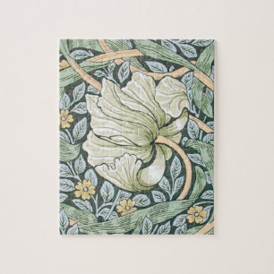 Quebra-cabeça William Morris Pimpernel Floral Wallpaper