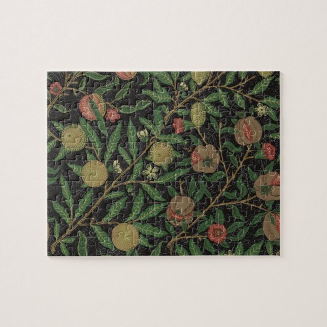 Quebra-cabeça William Morris Pomegranate Fruta clássica (Horizontal)