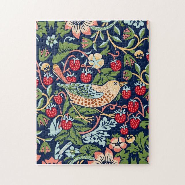 Quebra-cabeça William Morris Strawberry Thief (Vertical)