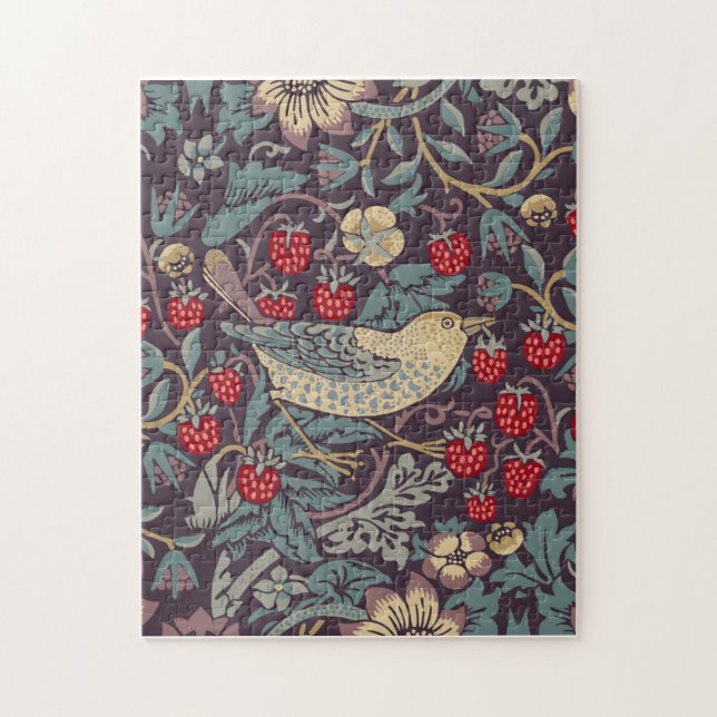 Quebra-cabeça William Morris Strawberry Thief Jigsaw Puzzle (Vertical)