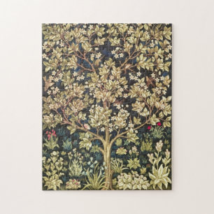 Quebra-cabeça William Morris Tree Of Life Vintage Pre-Raphaelite