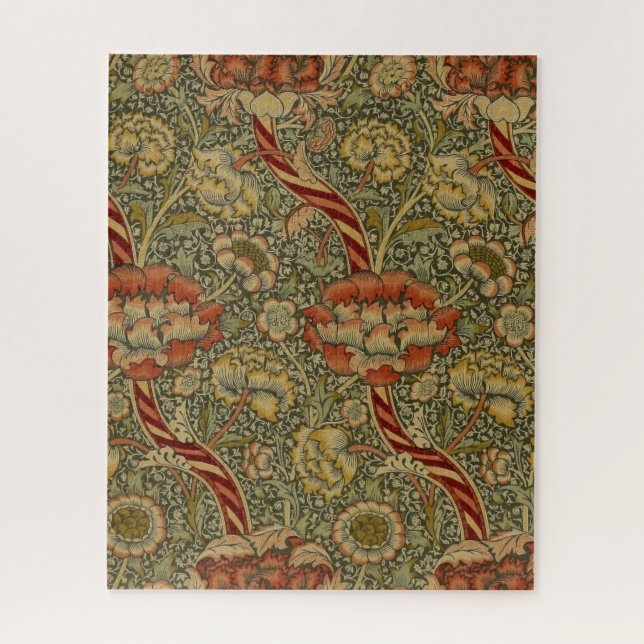 Quebra-cabeça William Morris Wandle English Floral Design (Vertical)