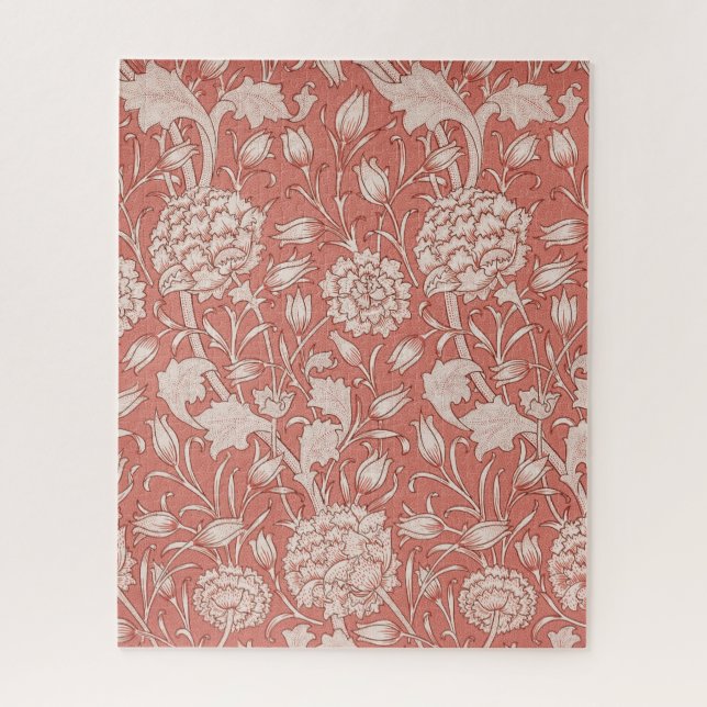 Quebra-cabeça William Morris Wild Tulip Clássico Design vitorian (Vertical)