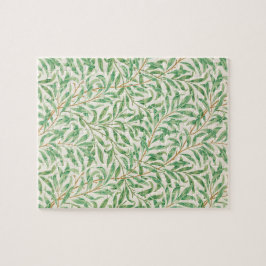 Quebra-cabeça William Morris. Willow Bough. Vintage greenery