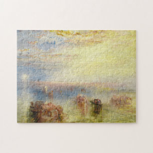 Quebra-cabeça William Turner - Aproximação a Veneza