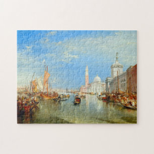 Quebra-cabeça William Turner - Veneza, Dogana & San Giorgio