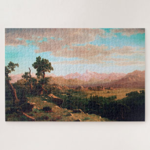 Quebra-cabeça Wind River Country, Albert Bierstadt