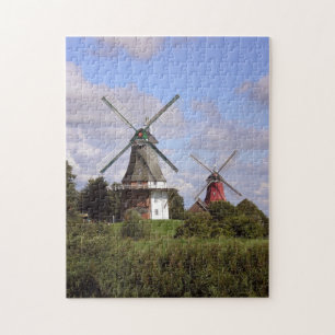 Quebra-cabeça Windmill Greetsiel Mar do Norte Norte Alemanha