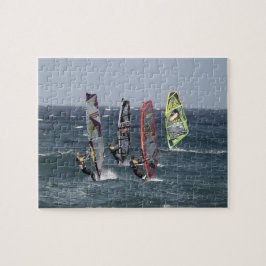 Quebra-cabeça Windsurfing Ondas do Oceano Esportes Surfe