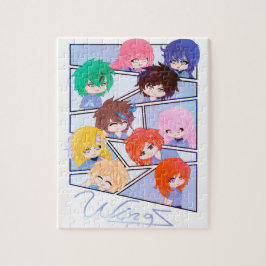 Quebra-cabeça Wingz Oficial Multi Personagens Puzzle