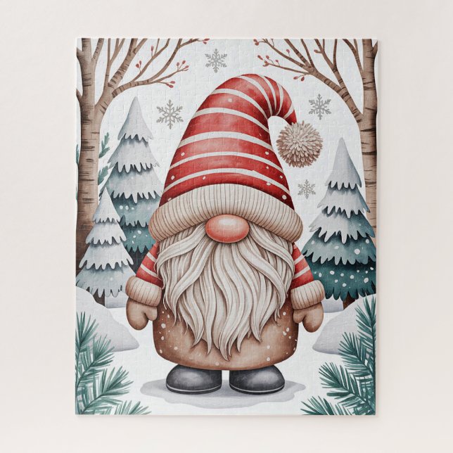 Quebra-cabeça Winter Gnome Puzzle (Vertical)