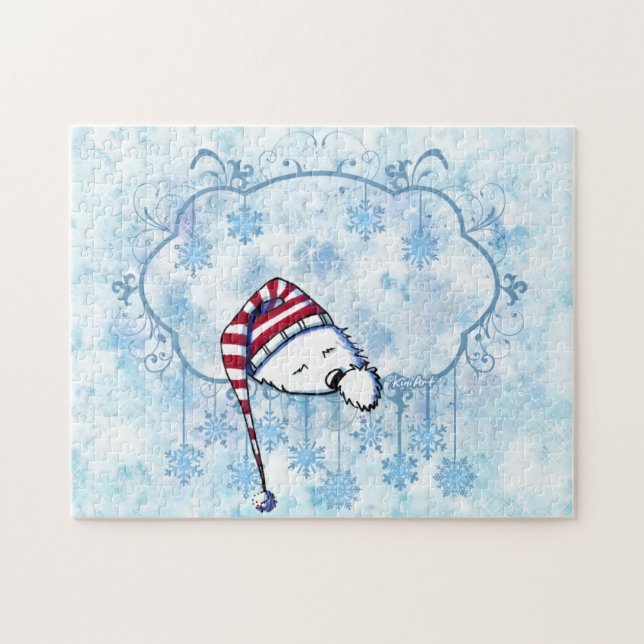 Quebra-cabeça Winterland do KiniArt com Sono (Horizontal)