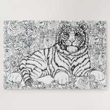 Wise Tiger Puzzle