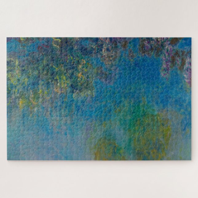 Quebra-cabeça Wisteria por Claude Monet (Horizontal)