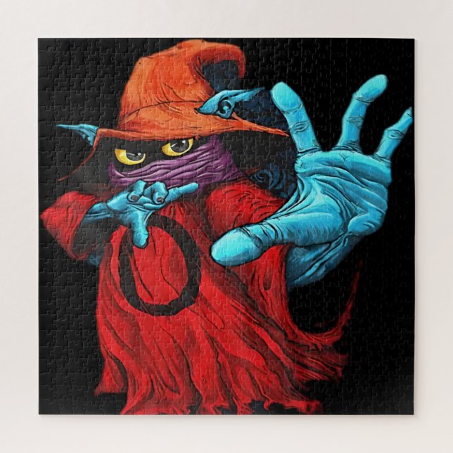 Quebra-cabeça Wizard Art, Mystical Imagery, Fantasy Design, Magi (Vertical)