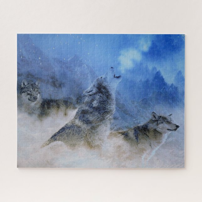 Quebra-cabeça Wolf Spirits (Horizontal)