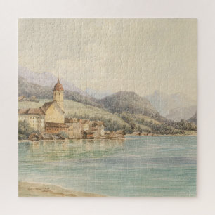 Quebra-cabeça Wolfgang no lago Wolfgang Carl Lafite