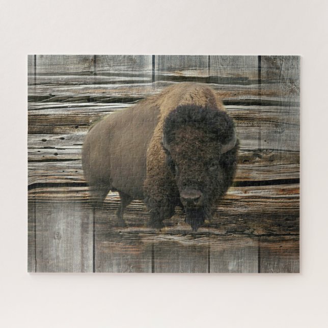 Quebra-cabeça Wood Bison (Horizontal)