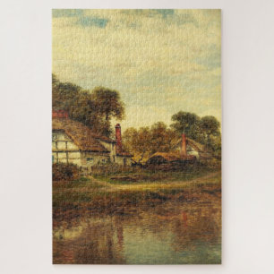 Quebra-cabeça Worcester Cottages por Líder Benjamin Williams