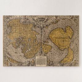 Quebra-cabeça World Map Orbital Vintage (1531)