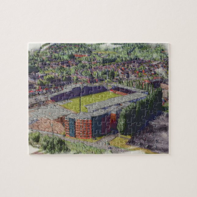 Quebra-cabeça Wrexham AFC, Racecourse Ground (Horizontal)