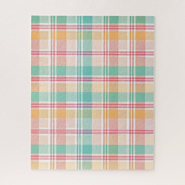 Quebra-cabeça Xadrez com verificação de várias cores (Vertical)