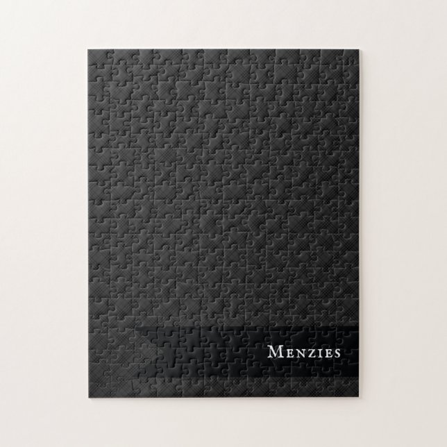 Quebra-cabeça Xadrez Escocês Marled Navy e Verde MacKay (Vertical)