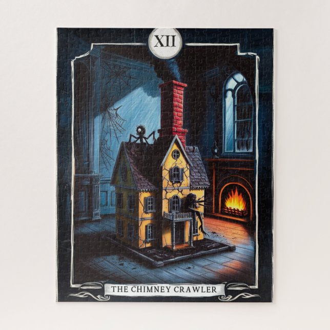 Quebra-cabeça XII A Chimney Crawler - Alegação De Escala, Tarot (Vertical)