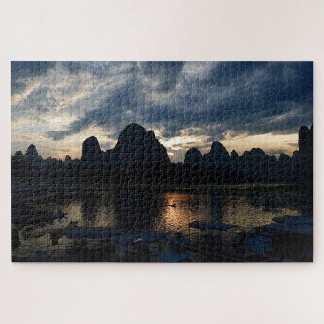 Quebra-cabeça Xingping Dusk (Horizontal)
