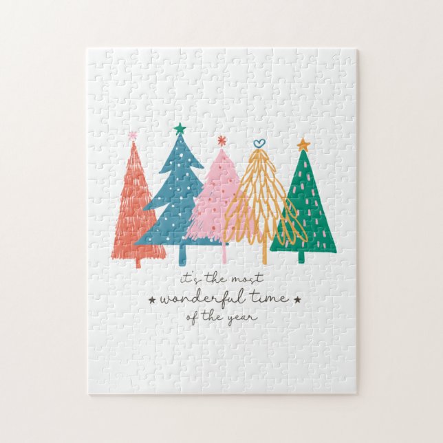 Quebra-cabeça Xmas Deu-Lhe Que É O Momento Mais Maravilhoso (Vertical)