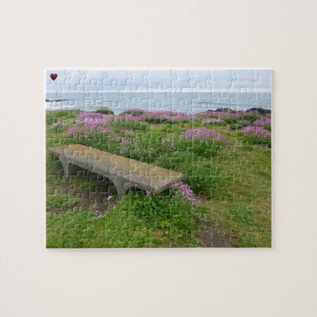 Quebra-cabeça Yachats Oregon Costa do Pacífico (Horizontal)