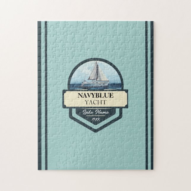 Quebra-cabeça Yacht club Marinho Náutico (Vertical)