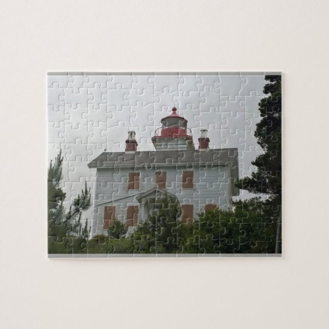 Quebra-cabeça Yaquina Bay Lighthouse, OU (Horizontal)