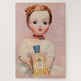 Quebra-cabeça Yardley de 1950 e Madame Alexander Doll